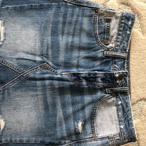 AMERICAN EAGLE DENIM SKIRT SIZE 0 - Picture 2 of 4